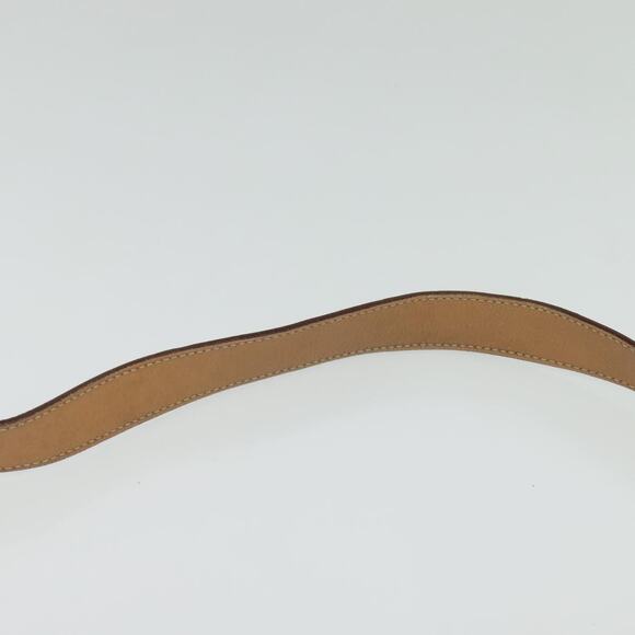 CELINE Macadam Canvas Shoulder Bag Pvc Leather Brown Gold - Picture 8 of 12